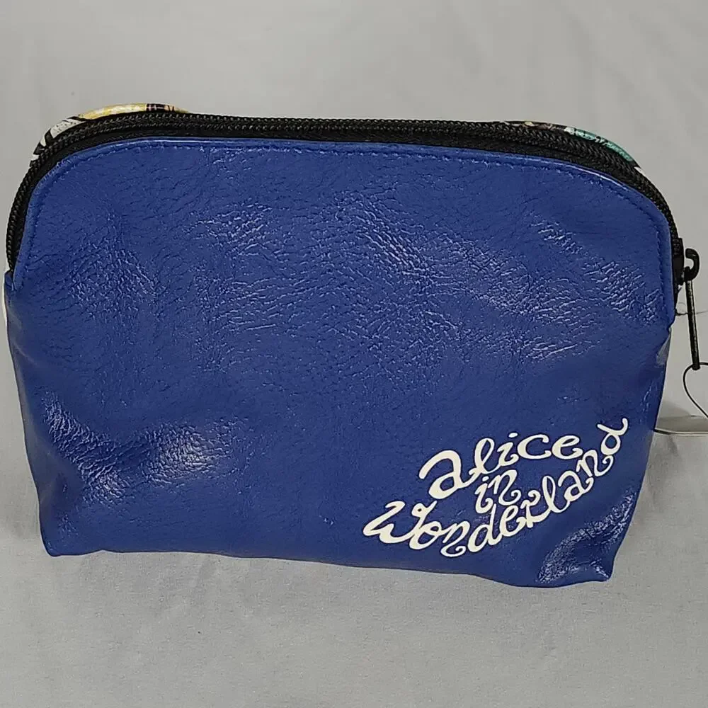 Loungefly Alice in Wonderland Cosmetic Bag – OG Heart Logo – 2016 – NWT – Rare - Picture 6 of 9